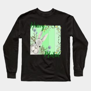 Heavy Metal Rabbits Long Sleeve T-Shirt